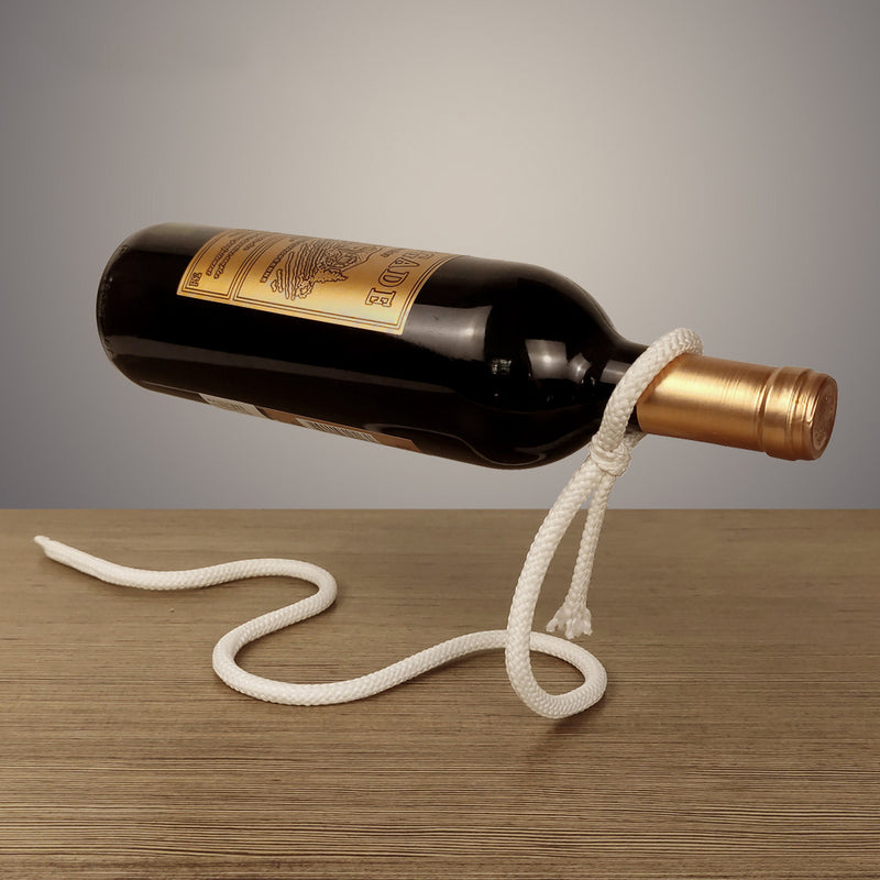 Suspended Wine Bottle Holder